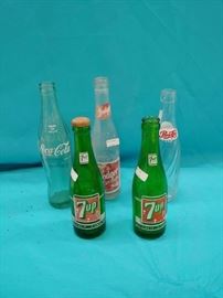 Vintage Soda Bottles