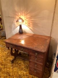Antique Desk, needs a lil' TLC but it's got solid bones.