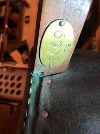 On Leather Arm Chair.