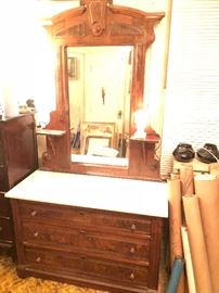 Overexposed Shot, original hardware and unscathed marble.