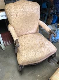 Please re-upholster this and send me a pic...