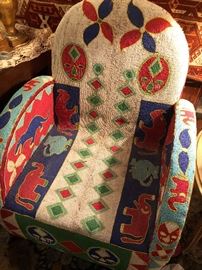Entire African Tribal Chair. Very unusual.