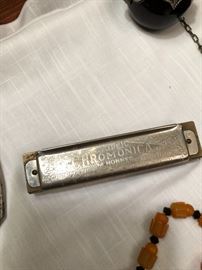 HOHNER Chromonica in nice shape. Annoy basically anyone within earshot of you with this and attempt play Blues Traveler...