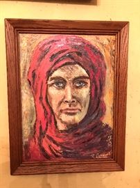 Some art for your kindergartners room? WOW this is creepier than hell to me. Cool piece though guys!