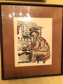 Wonderful signed and numbered piece... ONE of many