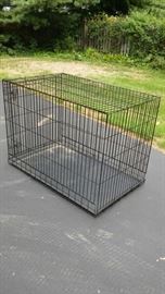 Collapsible dog cage