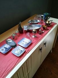 Pewter, Silver Plate, China and more
