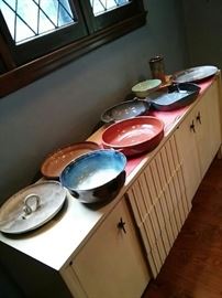 Pottery Plates, Dishes and Bowls