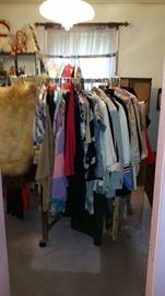 Vintage clothes and furs