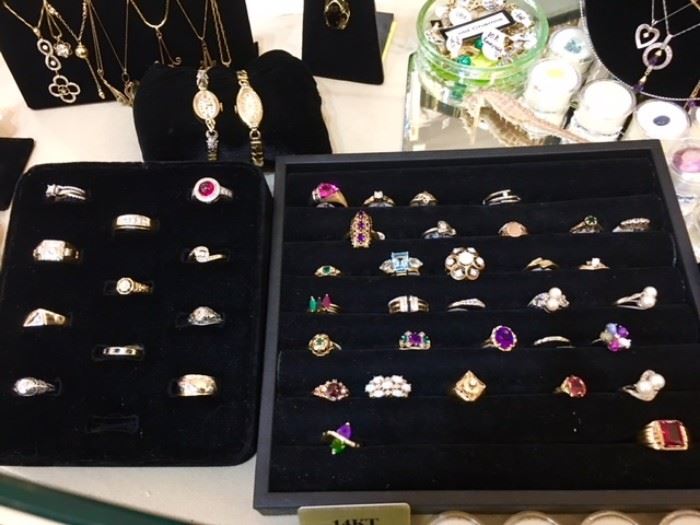 Jewels & Display Items...everything must go!