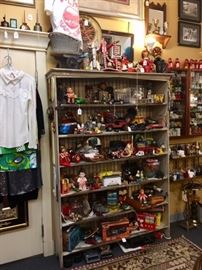 Vintage Toys and a really Great Shelving Unit! I Spy a Cupie! And Big Boy! 