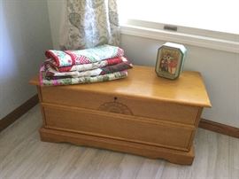 Custom made cedar chest