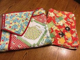 Handmade lap quilts