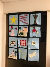 The Underground Railroad Felt Picture Story