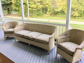 Lloyd Furniture wicker set