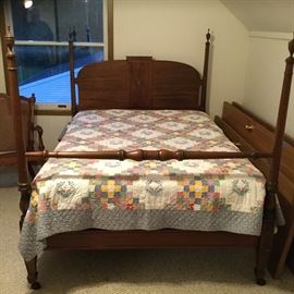 Four poster full size bed