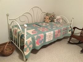 Daybed with mattress.