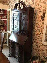 #2	Jasper cabinet Secretary w glass doors 31x17-26x80	 $275.00 	