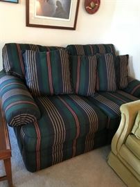 #15	Alan  White Loveseat  67" Long	 $200.00 	