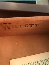 #20	(2) Willet Drop-side End Tables w/2 drawer   19-37x17x27   $125 each	 $250.00 	