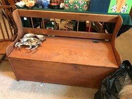 #53	Storage Bench  43x17x29	 $75.00 	
