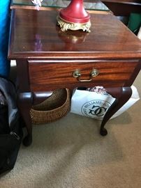 #58	End Table w/1 d drawer & qa Legs   22x17x26  (2)   $65 each	 $130.00 	