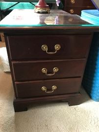 #59	3 drawer Bedside Table 23x16.5x26	 $75.00 	