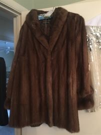 #96	Henig Furs Full Mink Coat	 $150.00 	