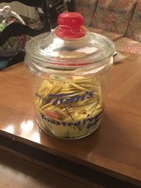 #91	Toms Toasted Peanut Jar	 $100.00 	