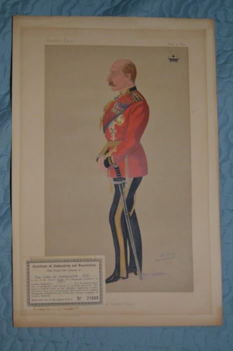 3 Vanity Fair Caricatures: “Edward VII” + 2 additional 
  https://ctbids.com/#!/description/share/50270