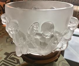 Lalique Cherubs Bowl