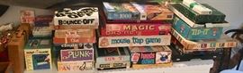 Vintage board games