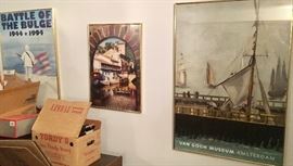 Various Framed posters 