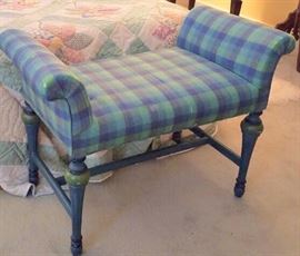 Upholstered bench