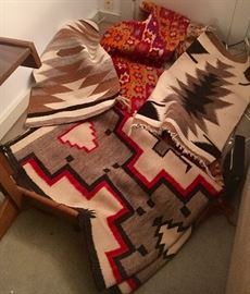 Various southwestern area rugs