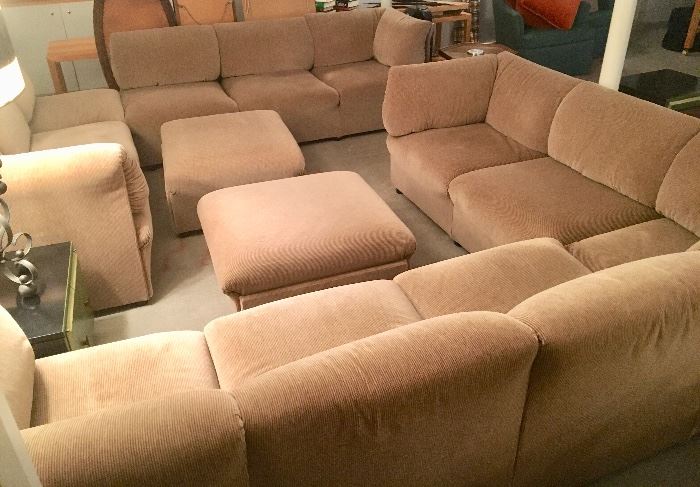 6 Pc Mario Bellini -Cassina Sofa set