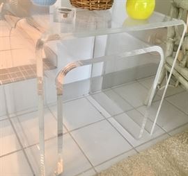 Lucite Stack Tables