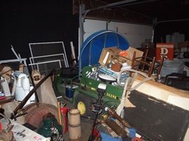 John Deere Gator  (Look closely)