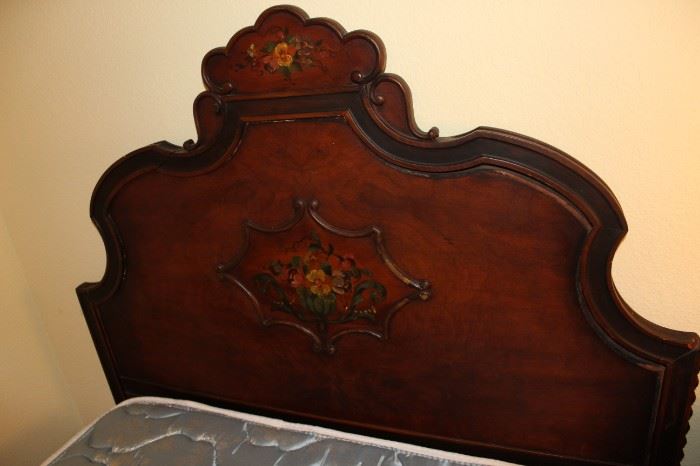 furniture antique twin bed headboard