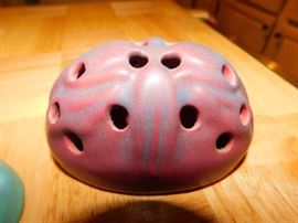 Van Briggle art pottery flower frog