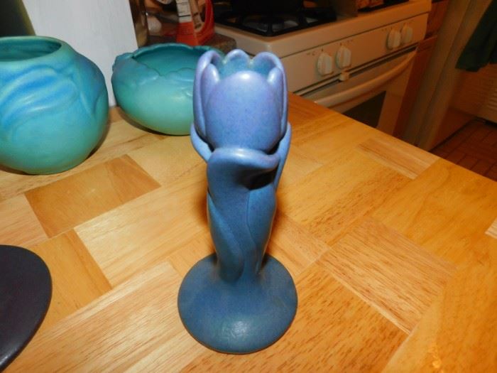 Van Briggle art pottery candle stick