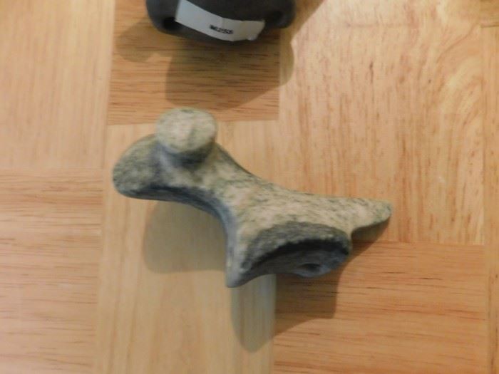 Antique bird stone artifact