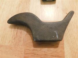 Antique bird stone artifact