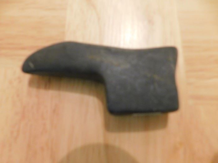Antique bird stone artifact