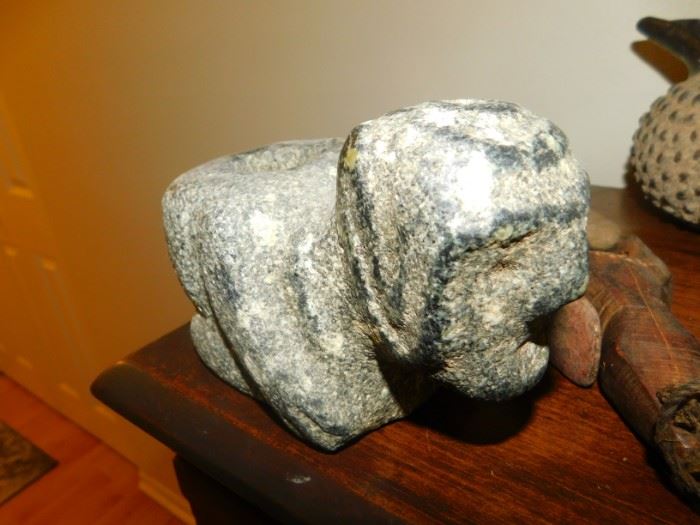 Antique stone artifact