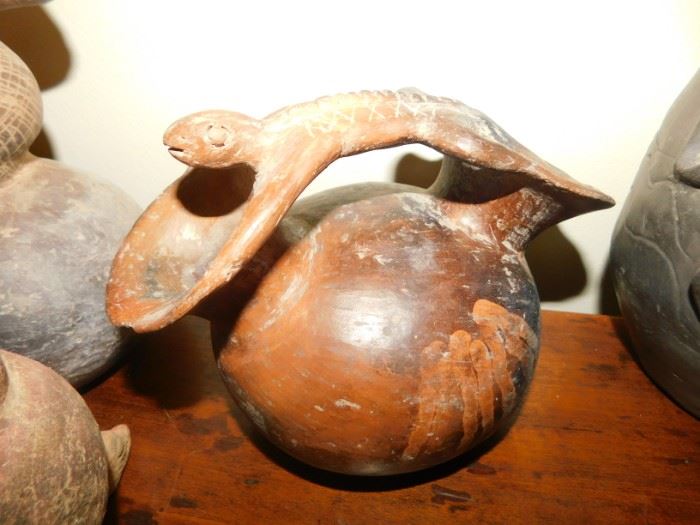 antique art pottery artifact
