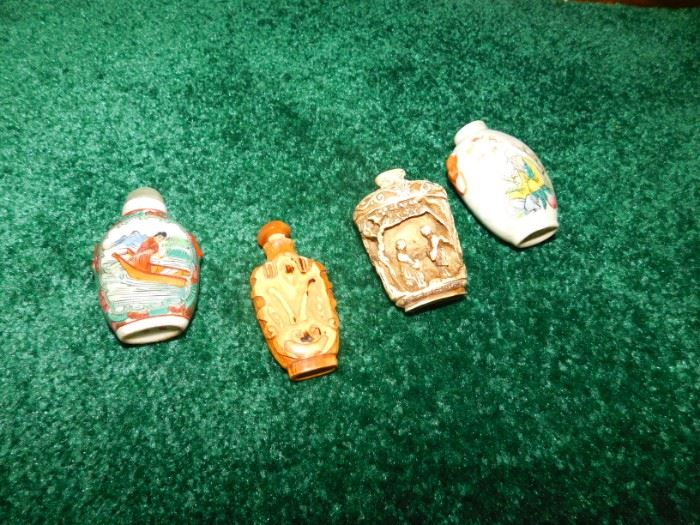 collection of snuff bottles