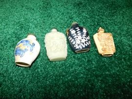 collection of snuff bottles