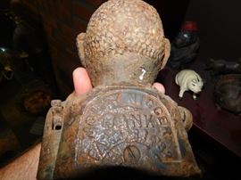 vintage iron bank