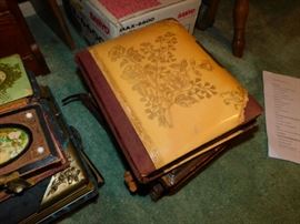 vintage photo album